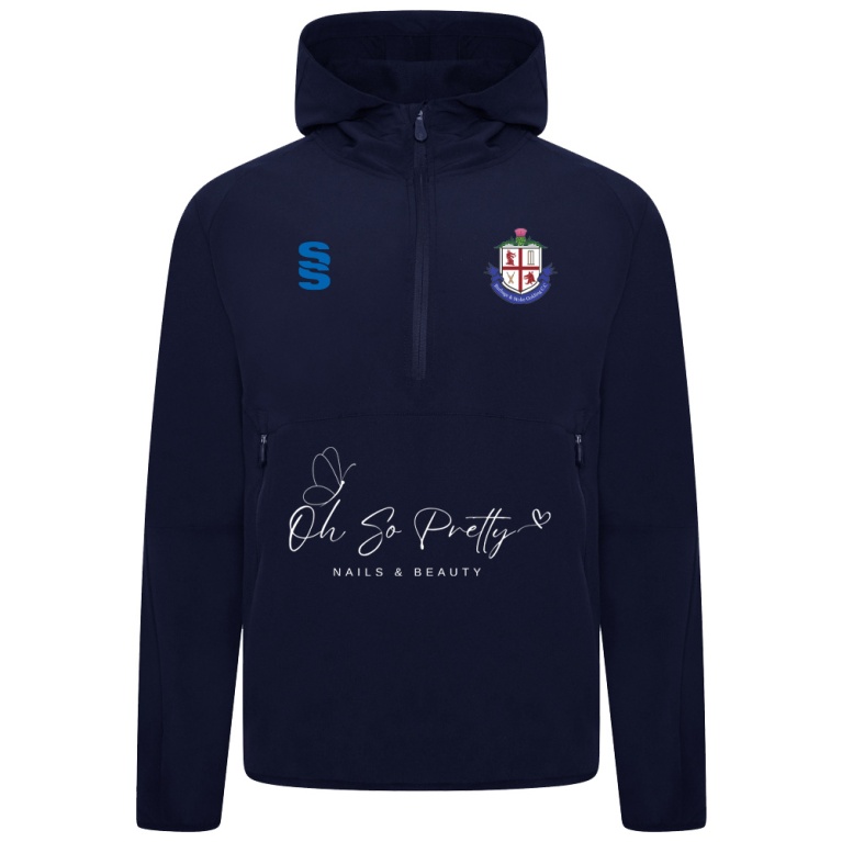 Burbage & Stoke CC - Dual Elite 1/4 Zip Hoody / Rain Jacket