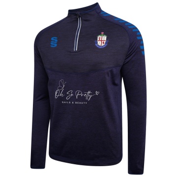 Burbage & Stoke CC - 1/4 Zip Dual Performance Top